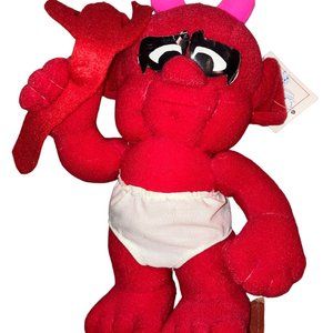 Hot Stuff 1988 Red Devil Plush ACE Novelty